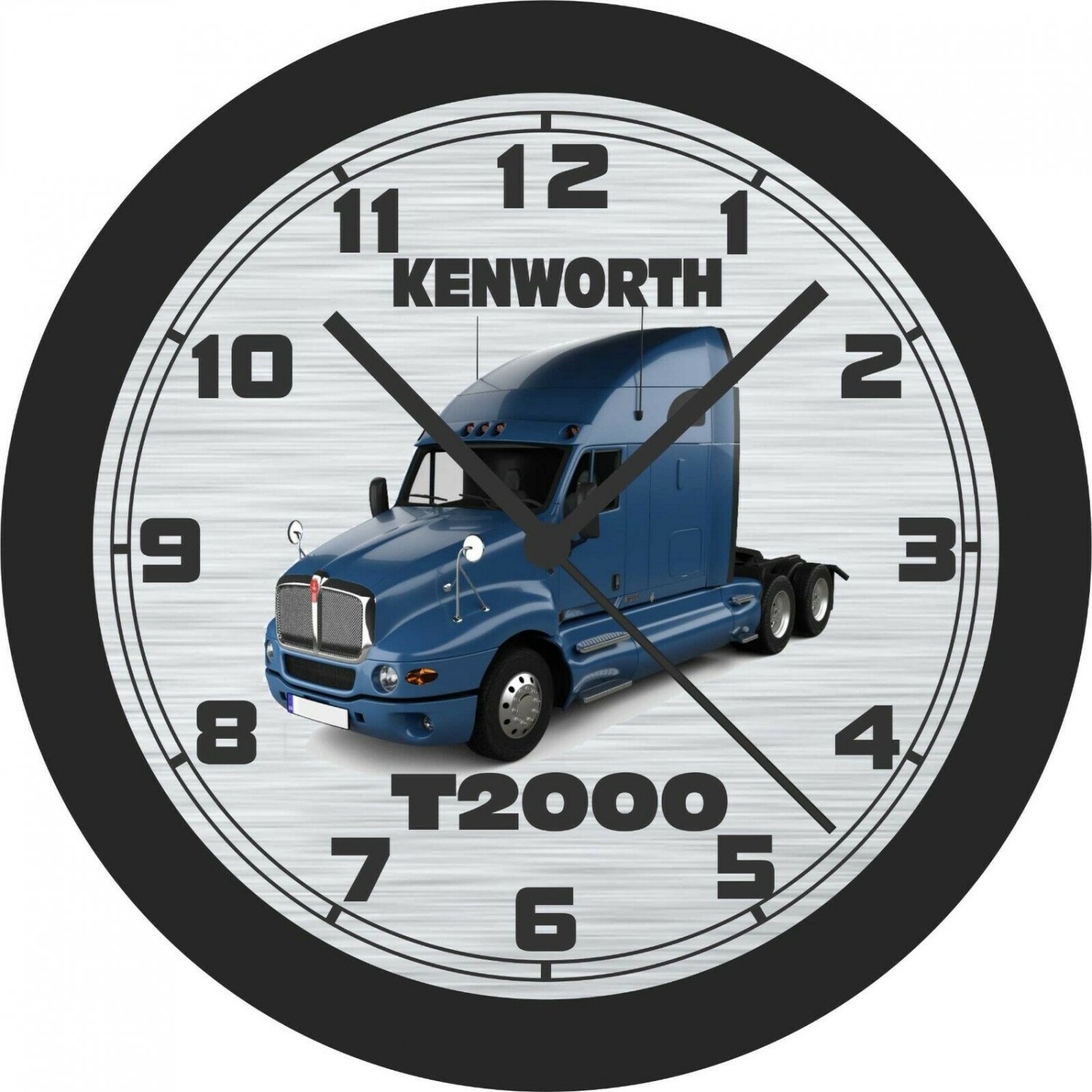 Kenworth T2000 SemiTruck Wall ClockAdd Business Name Free!