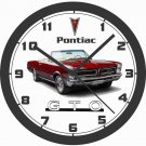 1965 PONTIAC GTO CONVERTIBLE WALL CLOCK-FREE USA SHIP!