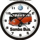 1955 VOLKSWAGEN 23-WINDOW SAMBA BUS WALL CLOCK-FREE USA SHIP!