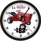 CUB CADET INTERNATIONAL 182 WALL CLOCK-FREE USA SHIP-John Deere