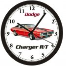 1971 DODGE CHARGER R/T WALL CLOCK--Free USA Ship-Plymouth