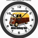1938 International Metro Delivery Van Wall Clock-Free USA Ship