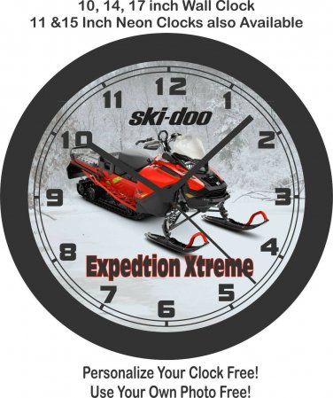 2020 Ski-Doo Expedtion Xtreme Snowmobile Wall Clock-Free US Ship-Polaris, Can-Am