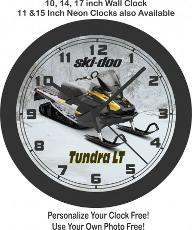 2020 Ski-Doo Tundra LT Snowmobile Wall Clock-Free US Ship-Honda