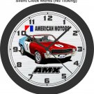 1969 American Motors AMX (Red-White-Blue) Wall Clock-Free US Ship-AMC