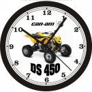 2014 CAN-AM DS 450 ATV WALL CLOCK-FREE USA SHIP!