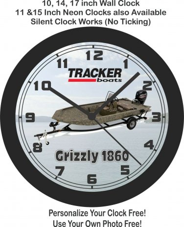 2021 Tracker Boats Grizzly 1860 Wall Clock-Free US Ship