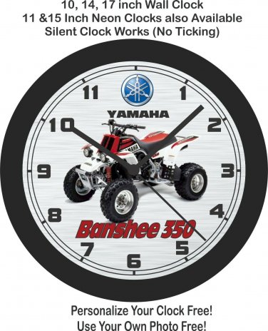 1986 Yamaha Banshee 350 ATV Wall Clock-Free US Ship