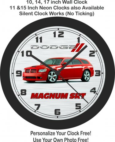 Dodge Magnum SRT Wall Clock-Free US Ship-Challenger, Charger