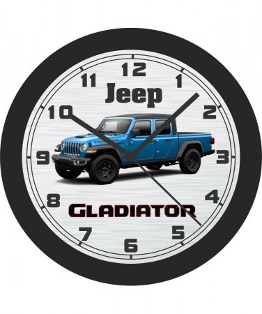 2020-2021 Jeep Gladiator Wall Clock-All Colors & Models Available!