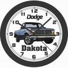 1986 DODGE DAKOTA PICKUP TRUCK WALL CLOCK-RAM, F150, SILVERADO, RANGER, S10