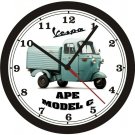 1963 VESPA APE MODEL C WALL CLOCK-FREE USA SHIP!