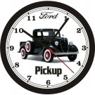 1935 FORD HALF TON PICKUP WALL CLOCK-FREE USA SHIP!-Chevrolet, Dodge, GMC