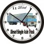 1963 FORD DIESEL SINGLE AXLE TRUCK WALL CLOCK-FREE USA SHIP-Choose 1 of 2
