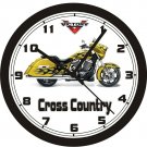 2014 VICTORY CROSS COUNTRY WALL CLOCK-FREE US SHIPPING