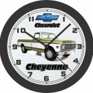 1972 Chevrolet Cheyenne (Green) Pickup Wall Clock-Free US Ship-F100, GMC, F150