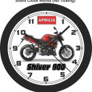 2020 Aprilia Shiver 900 Motorcycle Wall Clock-Fee US Ship, Yamaha, Ducati