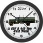Ford G8T 2.5 Ton 4x2 Military Truck Wall Clock-Free US Ship