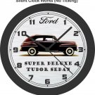 1947 Ford Super Deluxe Tudor Sedan Wall Clock-Free US Ship-Chevrolet