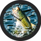 Fishing Bass Wall Clock-Personalize Your Clock Free Of Charge!