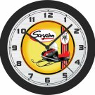 Scorpion Snowmobile Sign Wall Clock-Free US Ship