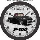 1956 Ford F-100 Pickup Truck Wall Clock-Choose 1 of 2 Colors, Chevrolet, Dodge