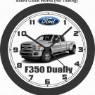 FORD F350 DUALLY PICKUP TRUCK WALL CLOCK-FREE USA SHIP-Other colors available