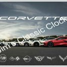 Chevrolet All Generations Corvette Full Poster-Free US Ship