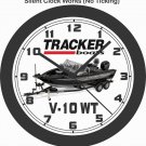 TRACKER BOATS V-10 WT WALL CLOCK-OTHER MODELS AVAIL.-FREE USA SHIP