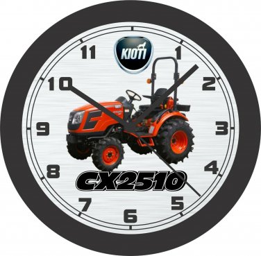 Kioti CX2510 Tractor Wall Clock-Free US Ship, Kubota, John Deere