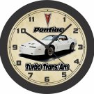 1989 Pontiac Firebird Turbo Trans-Am Wall Clock-Free US Ship, Camaro, Mustang
