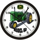 JOHN DEERE MODEL 60 TRACTOR WALL CLOCK-FREE USA SHIP