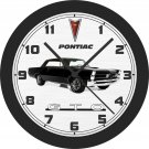 1965 Pontiac GTO (Black) Wall Clock-Free US Ship