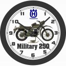 1968 HUSQVARNA KAF256A MILITARY 250 BIG 10,14,17 INCH WALL CLOCK-FREE USA SHIP