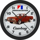 Very Rare 1971 AMC Cowboy Concept Pickup Truck Wall Clock-Free US Ship