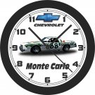 1977 Chevrolet #88 Monte Carlo Stock Car Driven By Darrell Waltrip Wall Clock