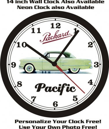1954 PACKARD PACIFIC WALL CLOCK-FREE USA SHIP!