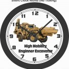 HMEE-1 HIGH MOBILITY ENGINNER EXCAVATOR WALL CLOCK-CATERPILLAR, JOHN DEERE