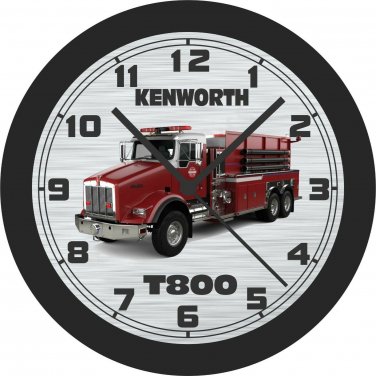 KENWORTH T800 Fire Truck Wall Clock-Free US Ship