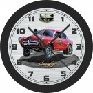 Kaiser Henry J Gasser Race Car Wall Clock-Free US Ship