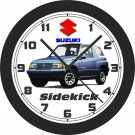 Suzuki Sidekick Wall Clock-Free US Ship