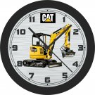 Cat 302.7 Mini Hydraulic Excavator Wall Clock-Free US Ship