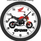 2020 Honda Grom Motorcycle Wall Clock-Yamaha, Kawasaki, Suzuki