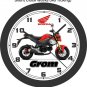 2020 Honda Grom Motorcycle Wall Clock-Yamaha, Kawasaki, Suzuki