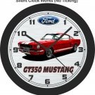 1965 Ford GT350 Mustang (Red) Wall Clock-Free US Ship