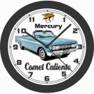 1964 MERCURY COMET CALIENTE CONV. WALL CLOCK-FREE USA SHIP!