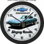 1963 Chevrolet Stingray Corvette Wall Clock-Free US Ship