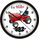 INTERNATIONAL CUB CADET 982 WALL CLOCK-FREE USA SHIP!
