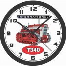 INTERNATIONAL T340 WALL CLOCK- USA SHIP!-Farmall, John Deere