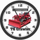 INTERNATIONAL T6 CRAWLER WALL CLOCK-FARMALL, JOHN DDERE
